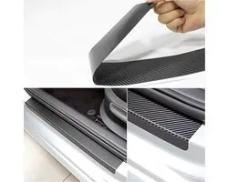 Carbon Look Bescherming Instaplijsten Auto Alfa Romeo 156 159 Mito Gt Spider Brera GTV 5 Deurs 4 Stuks Lijsten Instaplijst Styling