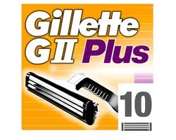 Gillette GII Plus Wegwerpscheermesjes Mannen - 10 stuks