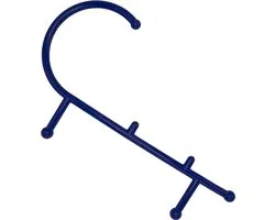 FysioSupplies - Thera Cane Donkerblauw - Massagesticks
