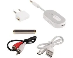 2-in-1 dual-mode Bluetooth audio adapter with 10m transmission range, suitable for TVs, projectors, car audio systems, headphones, etc. (BT-20)