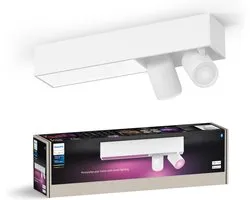 Philips Hue Centris - spot en plafondlamp - wit - GU10 en geïntegreerde LED - 2 spots en ceiling - aanpasbaar wit en gekleurd licht - slimme verlichting
