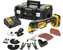 DCS356P1 Oscillerende multitool | 18V | 5.0Ah | Li-Ion in TSTAK - Geleverd met 1 accu