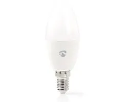 Nedis SmartLife Multicolour Lamp - Zigbee 3.0 - E14 - 470 lm - 4.90 W - RGB / Warm tot Koel Wit - 2200 - 6500 - Android / IOS - Kaars - 1 Stuks