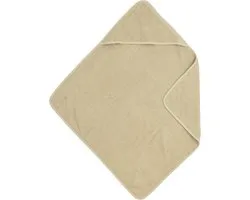 Meyco Baby Uni badcape - badstof - sand - 75x75cm