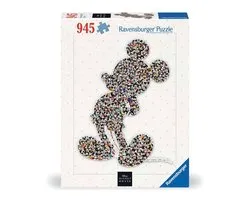 Ravensburger - Disney Micky Mouse - Shaped Mickey - 940 stukjes