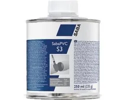 Saba PVC S3 -PVC lijm - blik met kwast - 250ml
