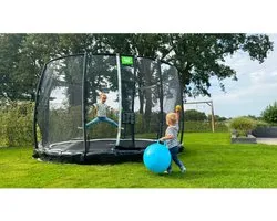 Trampoline enterré EXIT Allure Premium ø305cm - noir
