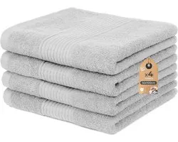 Pillow Lot de 4 serviette de bain 50x100 cm – serviette de bain