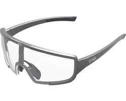 CRNK Lunettes de cyclisme Hawkeye - 4 verres interchangeables - UV400 - Lunettes de cyclisme hommes - Lunettes de cyclisme femmes - Lunettes de sport - Métallisé