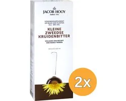 2x Jacob Hooy Zweedse kruidenbittergroot (500 ml)