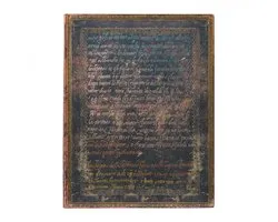 Embellished Manuscripts Collection- Michelangelo, Handwriting (Embellished Manuscripts Collection) Ultra Unlined Softcover Flexi Journal (Elastic Band Closure)