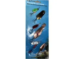 Vis - Spinner - Blinker - Fish Active - Set Van 6