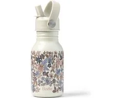 Elodie Water Bottle - Gourde enfant - Gourde avec paille - 350ml - Blue Garden