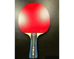 Tafeltennisbat-Pingpongbat Killypong Premium Professioneel Competitiebat Joola Allround Hout + Tibhar Rapid Rubbers 2.0mm