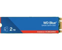 Western Digital Blue SA510, 2 To, M.2, 560 Mo/s, 6 Gbit/s