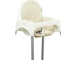 Meyco Baby Ginkgo Ikea stoelverkleiner - soft sand