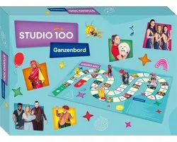 Studio 100 - Spel - Ganzenbord 30 jaar Studio 100 - Met dobbelstenen en Pionnen - Studio 100 Jubileum Editie