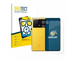 Screenprotector voor Xiaomi Poco X6 Pro (Voor+Camera) Beschermglas transparant