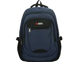Enricobenetti Enrico Benetti Hamburg 62125 Sac à dos pour ordinateur portable avec compartiment pour ordinateur portable 17" - Blauw