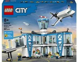 LEGO - My City 60502 - Luchthaven met Vliegtuig
