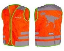 WOWOW Design Fluo hesje kind - Nuty jacket orange XS
