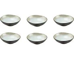 Medard de Noblat - Shadow Nacre - Grote kom 15.2 cm - 6 delig - Stoneware