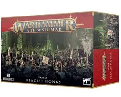 Age of Sigmar Skaven Pestilens : Moines de la peste