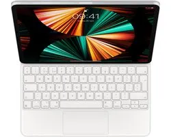 Apple Magic Keyboard voor de Apple iPad Air 13 inch (2026) M4 / (2025) M3 / (2024) M2 / iPad Pro 12.9 (2018/2020/2021/2022) - QWERTY / UK - Wit