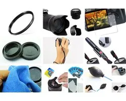 Kit d'accessoires 10 en 1 pour Sony A5100 + 16-50mm OSS