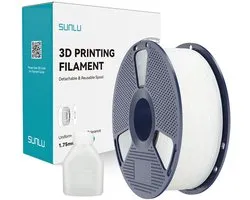 Sunlu - PLA - Wit - 1kg - 1.75mm - 3D Filament