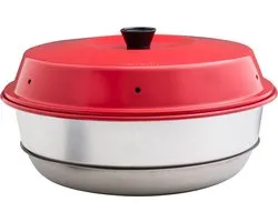 Omnia camping-oven, rood