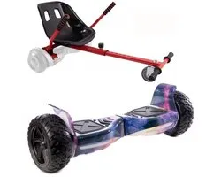 Altrado - Hoverboard + Hoverkart – Cosmos - 8.5 inch Off-Road - 15 km/h - 10 km bereik - Bluetooth speaker - Oxboard - Hoverboards
