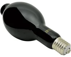 QTX UV blacklight lamp 400W E40 hogedruk 365 nm voor grote ruimtes