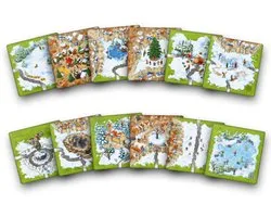 Carcassonne Mini Uitbreiding 4 Seizoenen Winter Bordspel