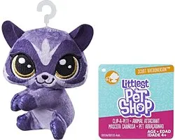 Littlest Pet Shop clip-a-pet Scoot racoonerson