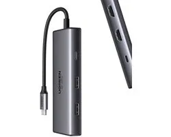 Ugreen Revodok 206 USB Type-C 5000 Mbit/s Zilver