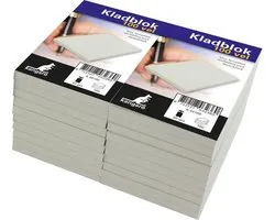 Kangaro Notes Kangourou 6, 75 X 11 Cm Papier Grijs 20 Pièces