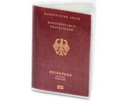 Porte-passeport transparents - Set de 2, Protection anti-déchirure et anti-documents pour votre passeport