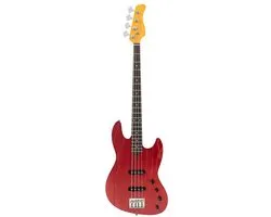 Sire V6 4/CAR Marcus Miller actieve 4-snarige basgitaar Candy Apple Red