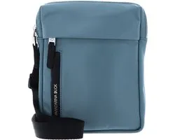 MANDARINA DUCK Schoudertas Hunter Crossover Bag Smoke Blue Lichtblauw
