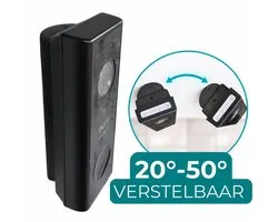 20° t/m 50° hoekbeugel wig voor Eufy camera deurbel | Geschikt voor Eufy S330/S210/S220/E340/C210/C30/C31 | Vezel-versterkt Kunststof | Inclusief schroeven