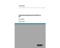 Umsatzsteuerpflicht bei der GmbH & Co. KG