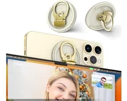 Metal Continuity Camera Mount - Magnetische Telefoonhouder voor iMac (2017+)/Studio Display/Pro Display XDR & iPhone 12/13/14/15/16(Goud)