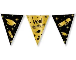 Paperdreams - Vlaggenlijn Classy Party - Yes you did it (10 meter)