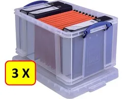3 x Opbergbox Really Useful Box * 42 liter * 52x44x31cm