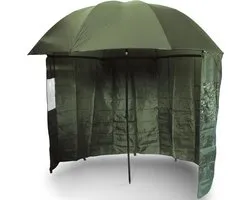 NGT 45 "Green Brolly avec écrans latéraux - Parapluie de pêche - Vert