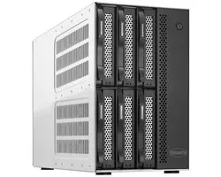 TerraMaster D6-320 disk array Desktop Zwart