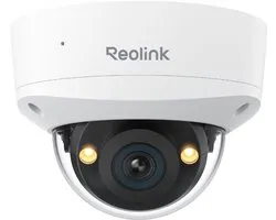 Caméra dôme de sécurité PoE Reolink 12MP, champ de vision de 145°, ultra haute définition, vision nocturne couleur, IK10, communication bidirectionnelle, étanche pour l'extérieur
