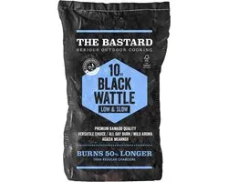 The Bastard Charcoal Black Wattle - zak houtskool 10 Kg