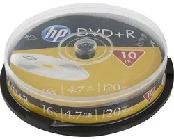 HP DME00027 DVD+R disc 4.7 GB 10 stuk(s) Spindel